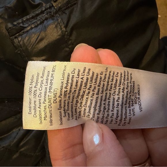 Eddie Bauer Women’s Coat Trinity Down Parka Size Small BLACK Jacket Belted - Picture 9 of 11